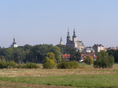 Panorama kościoła w Głogówku
