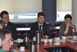 Posiedzenie Powiatowego Zespołu Zarządzania Kryzysowego w Prudniku