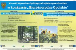 Plakat Bioróżnorodne Opolskie